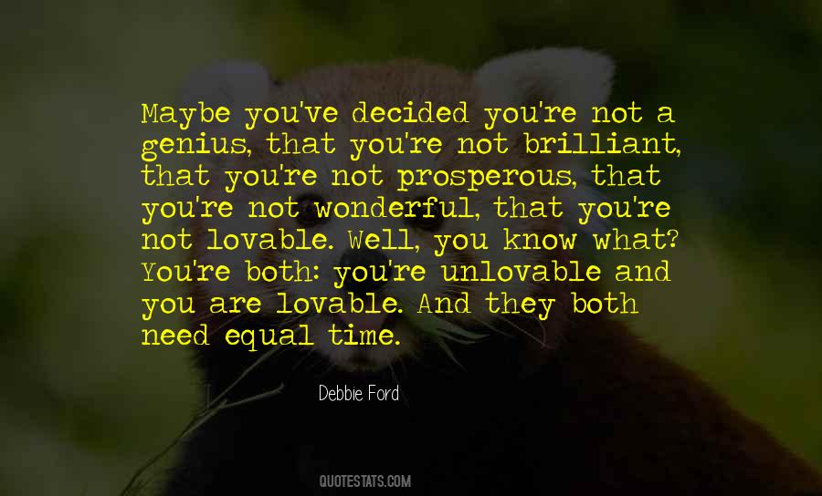 Not Lovable Quotes #1267976
