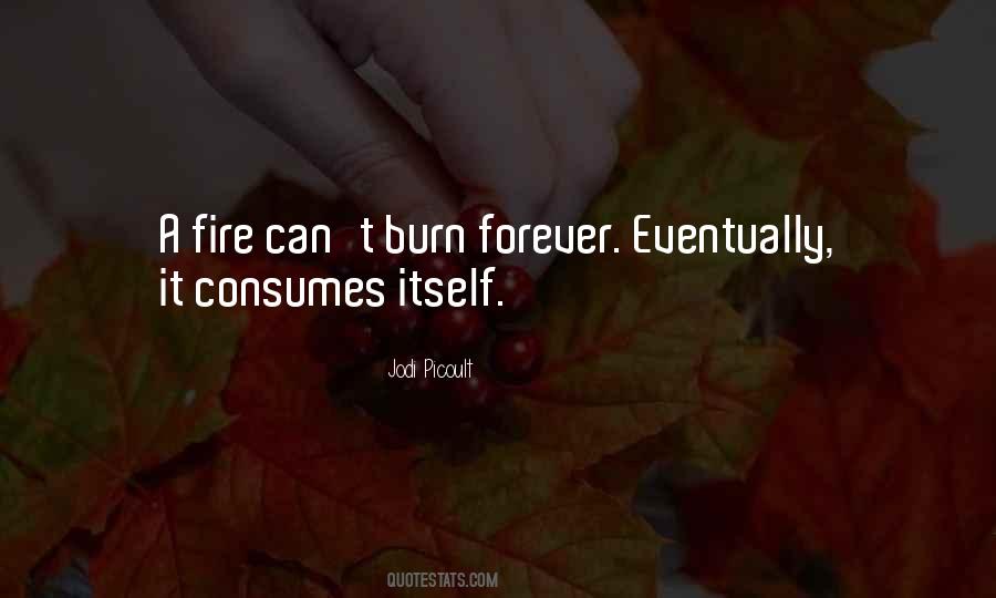 Fire Burn Quotes #165768