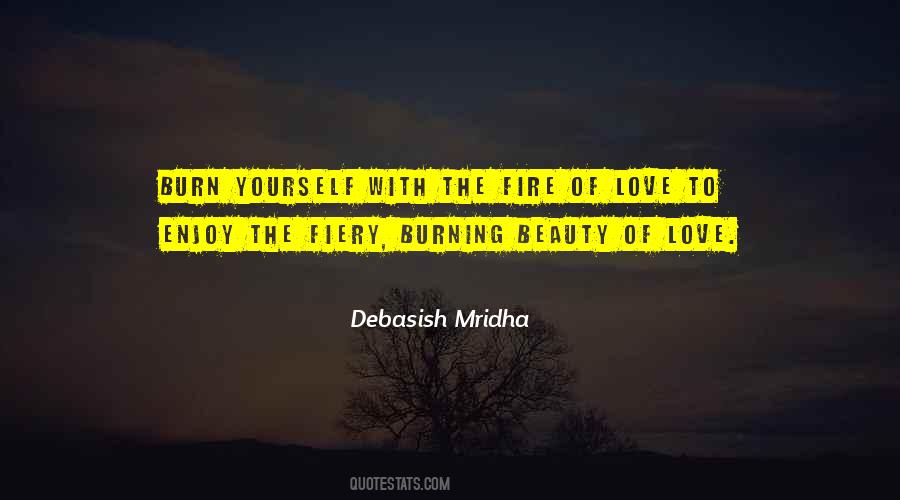 Fire Burning Love Quotes #194684