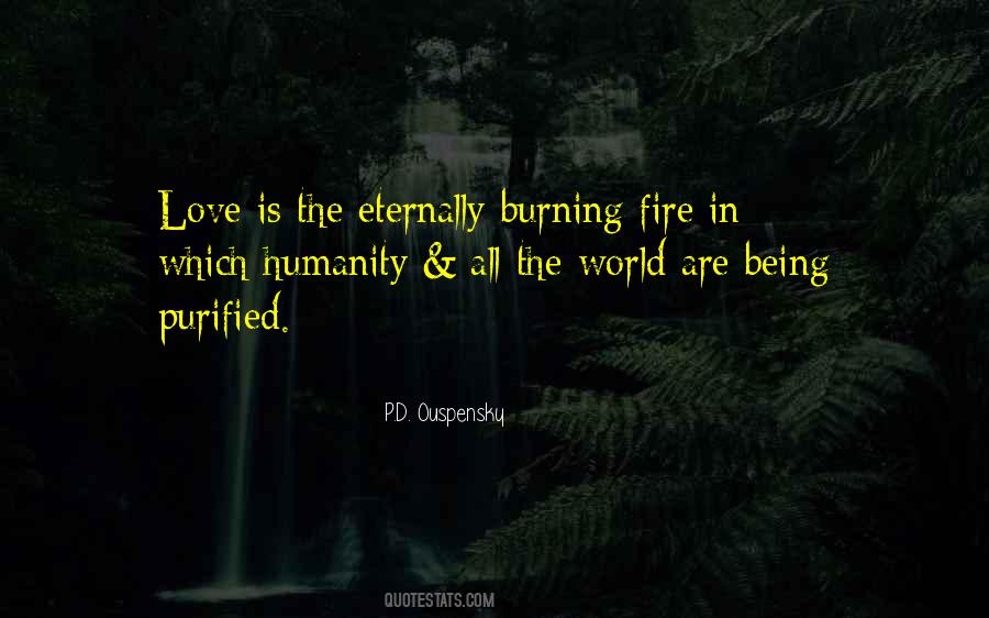 Fire Burning Love Quotes #917896