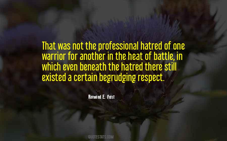 Professional Respect Quotes #995571