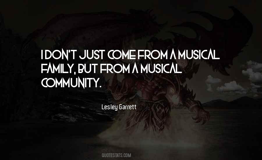 Family Community Quotes #1112764