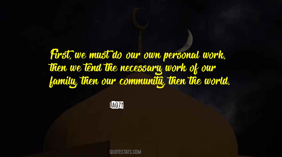 Family Community Quotes #506731