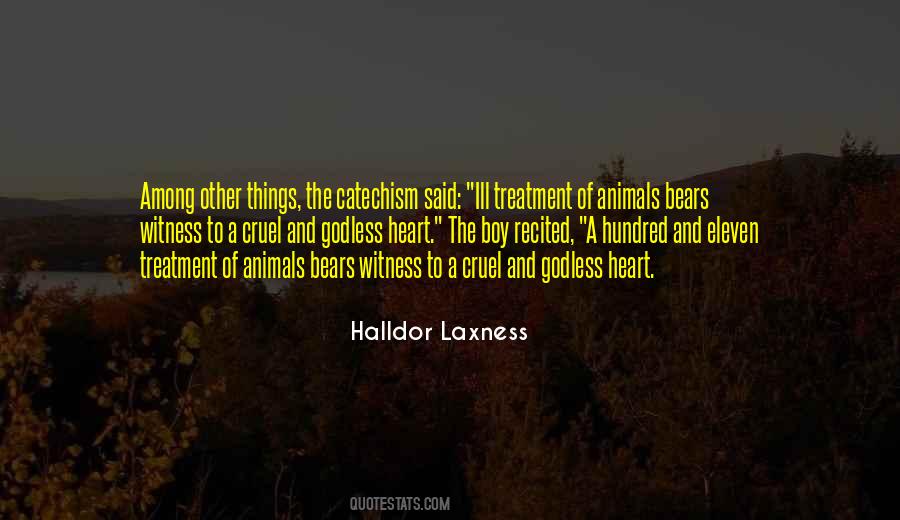 Cruel To Animals Quotes #1468355