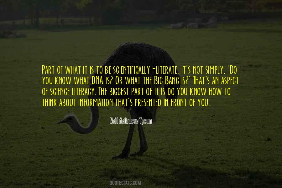 Science Is What You Know Quotes #1044842