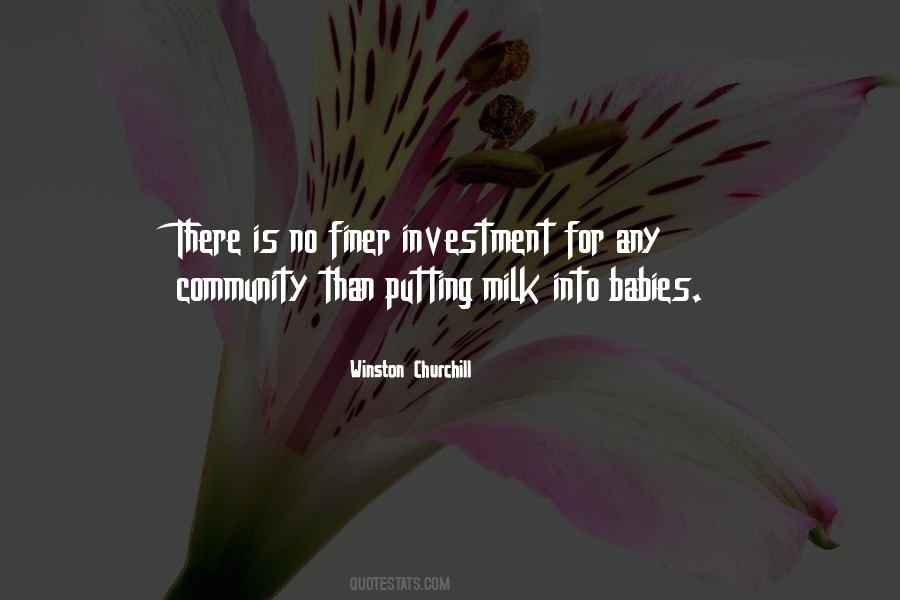 Baby Milk Quotes #1465020