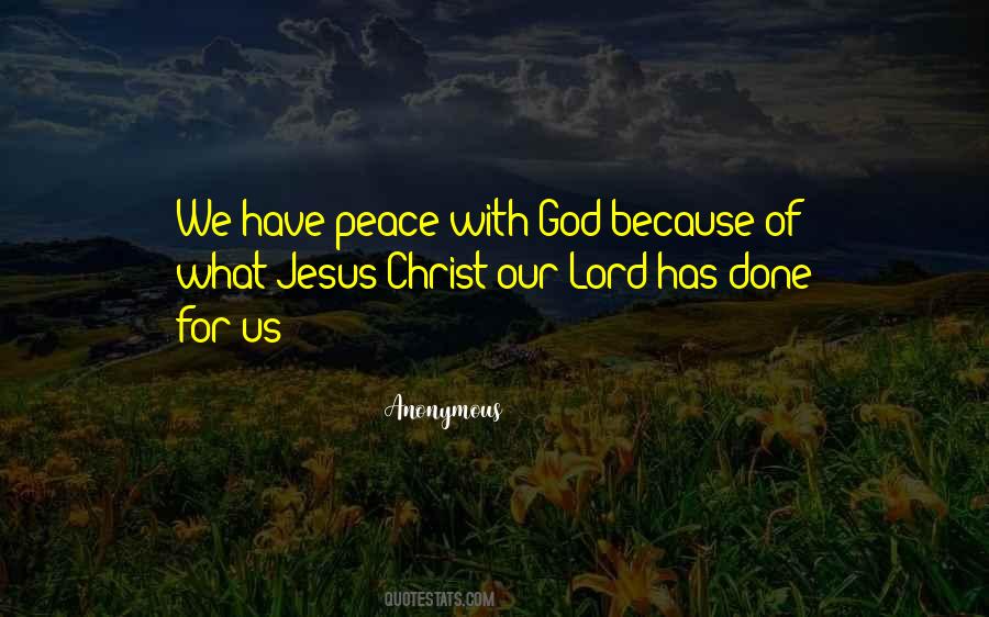 Jesus Peace Quotes #1428579