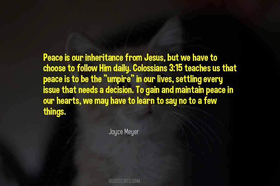 Jesus Peace Quotes #1626689