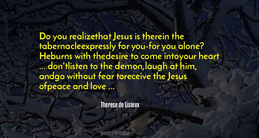 Jesus Peace Quotes #219535