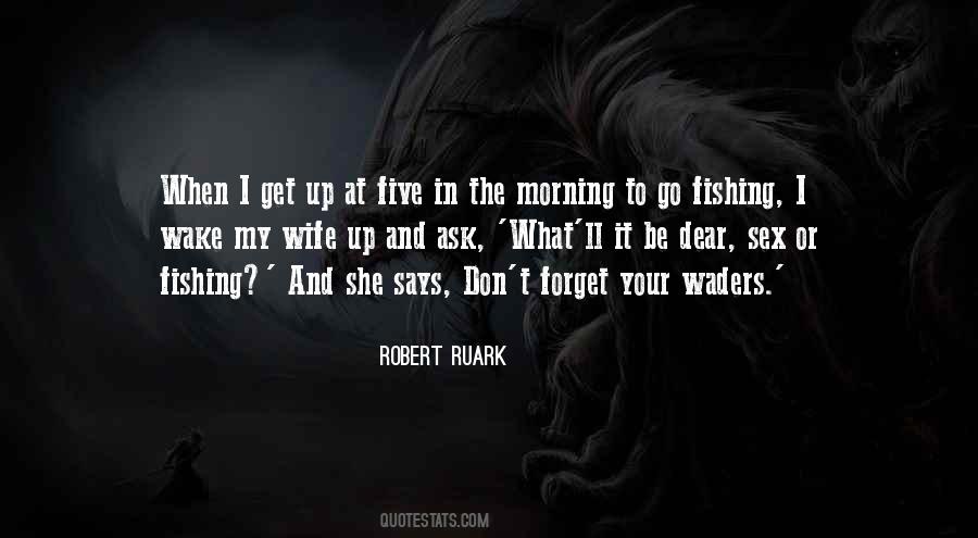 Morning Wife Quotes #1528204