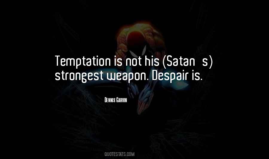 Satan Temptation Quotes #1619788