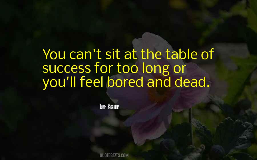 Sit At The Table Quotes #653478