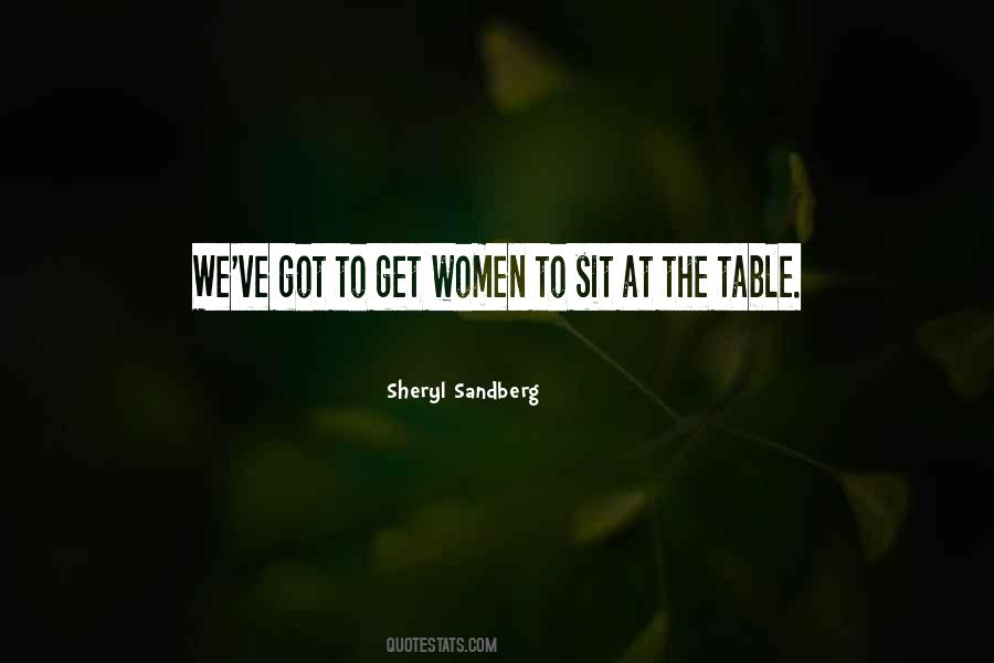 Sit At The Table Quotes #661223