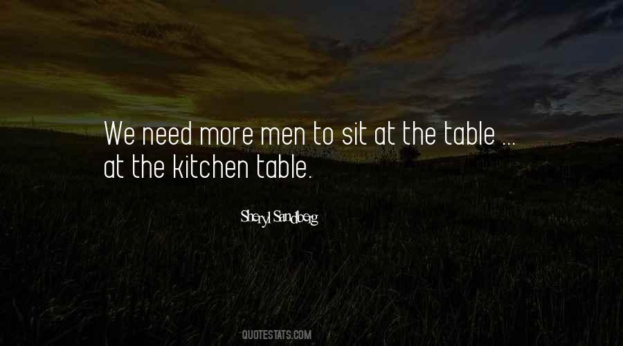 Sit At The Table Quotes #851185