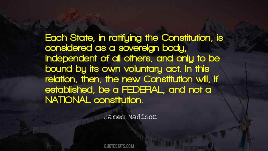 Federalism Constitution Quotes #1594537