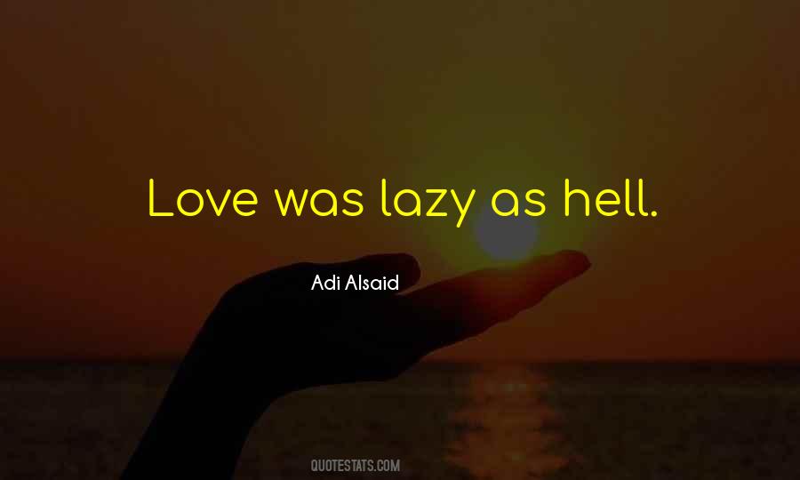 Hell Love Quotes #1101954