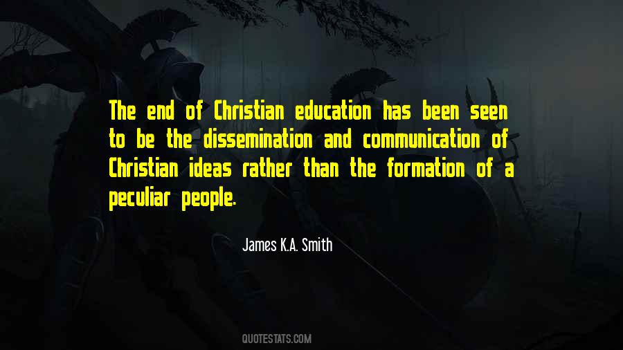 End Of Education Quotes #483115