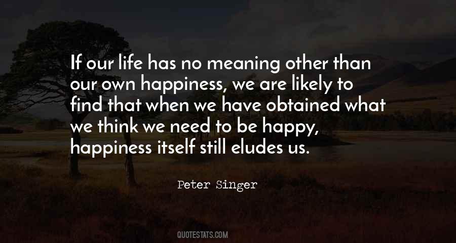 Happiness Fulfillment Quotes #1028591