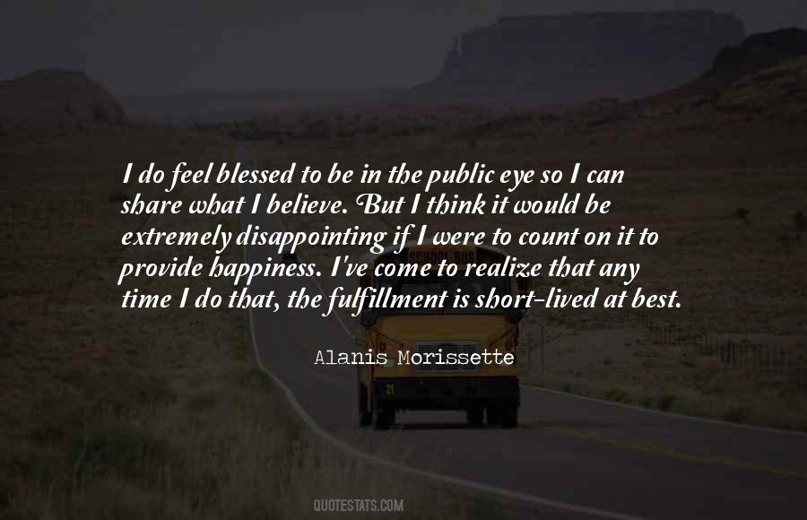 Happiness Fulfillment Quotes #1248941