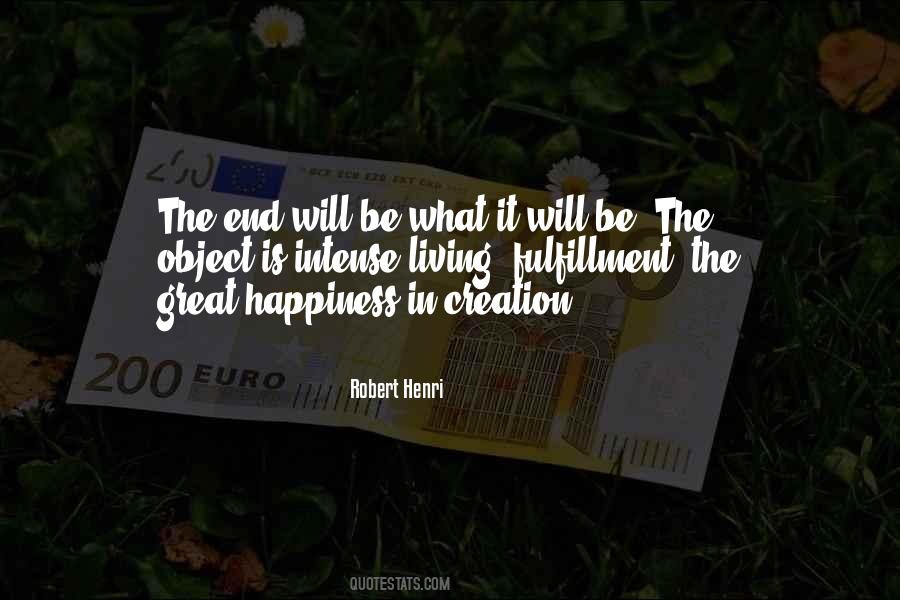 Happiness Fulfillment Quotes #1826795
