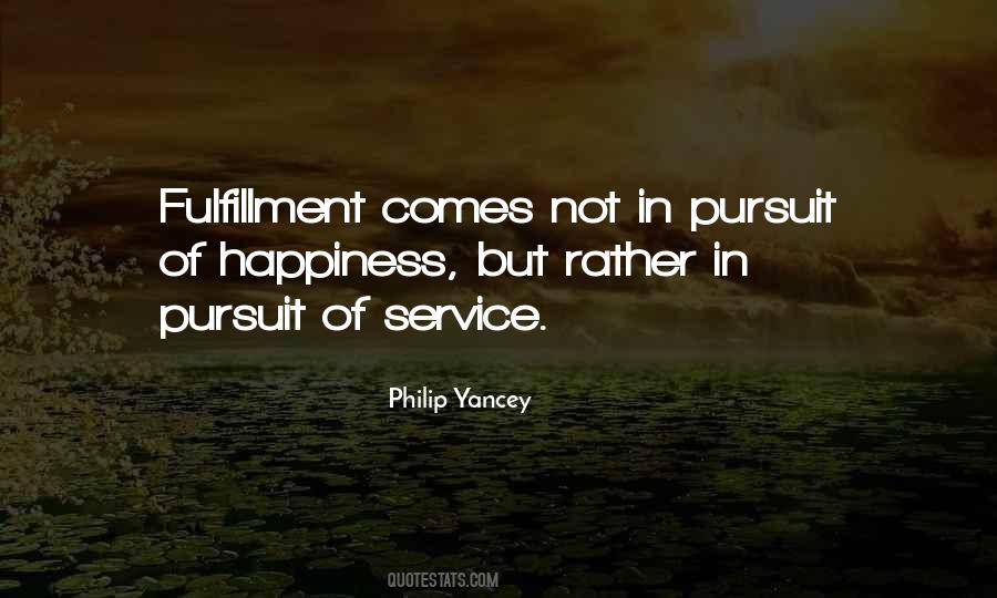 Happiness Fulfillment Quotes #267845