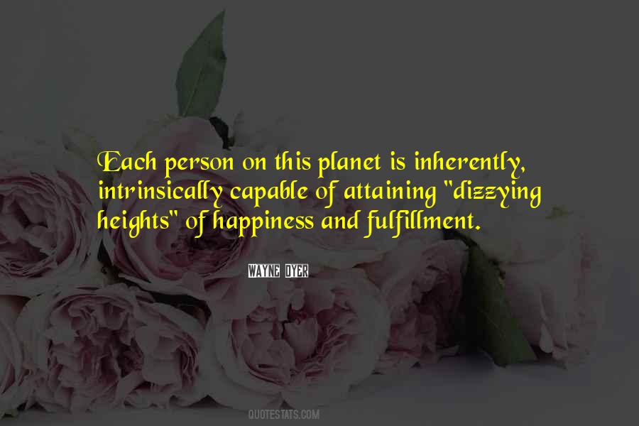 Happiness Fulfillment Quotes #283442