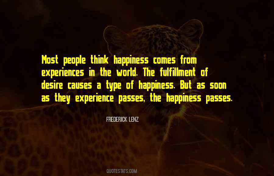 Happiness Fulfillment Quotes #473562