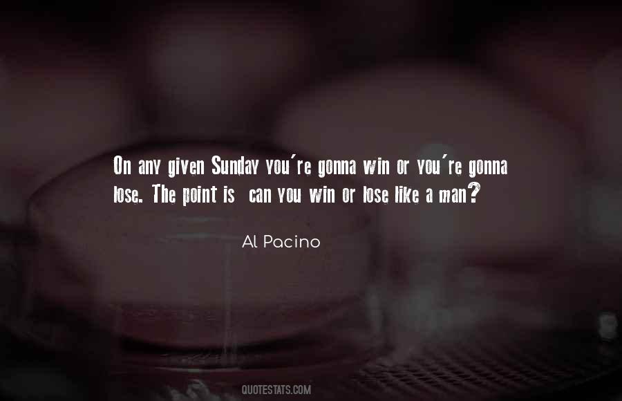 On Any Given Sunday Quotes #1344341