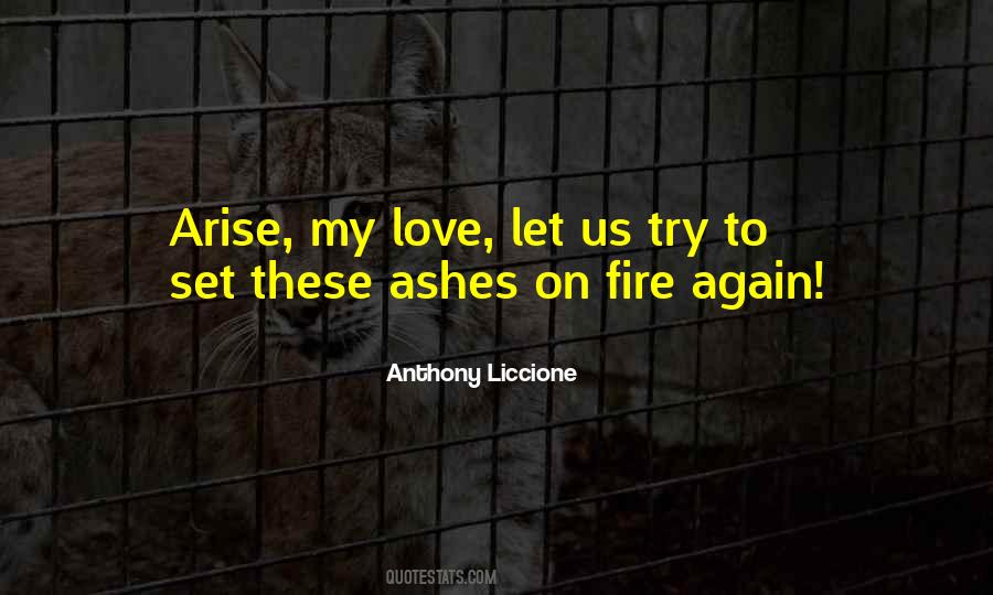 Fire Passion Love Quotes #121058