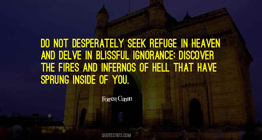 Seek Refuge In Quotes #255957