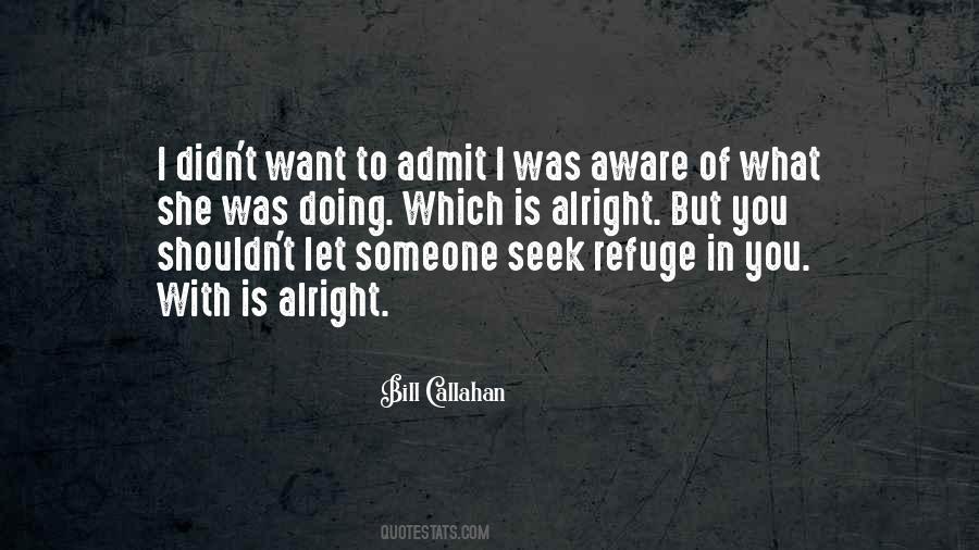 Seek Refuge In Quotes #749092