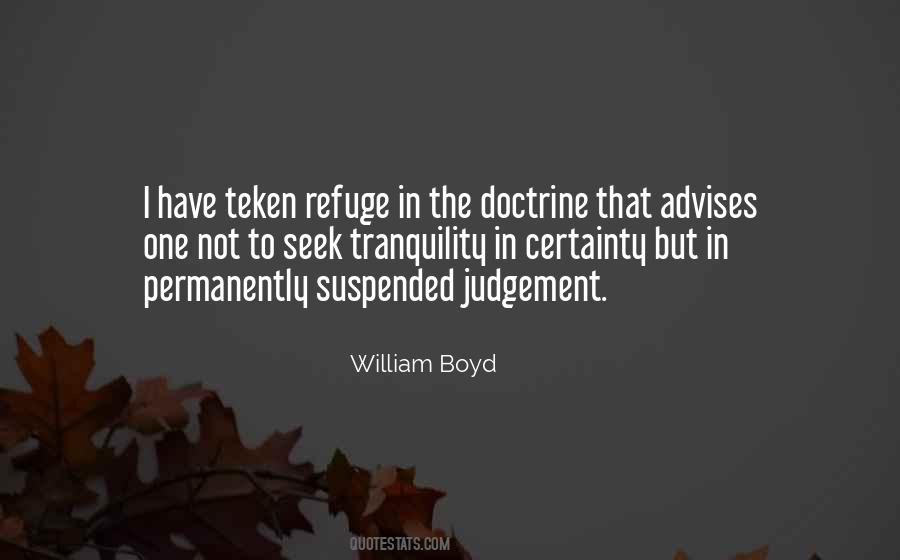 Seek Refuge In Quotes #898152