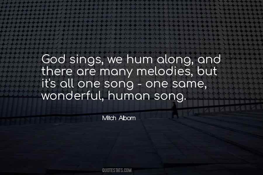 Wonderful Song Quotes #1395928