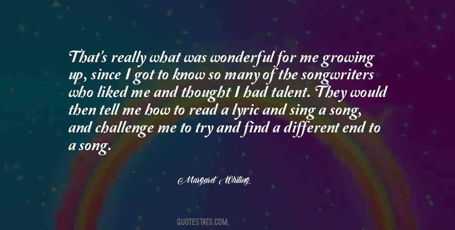 Wonderful Song Quotes #144048
