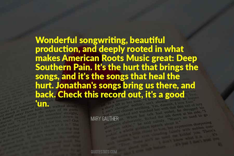 Wonderful Song Quotes #1535831