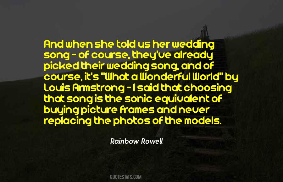 Wonderful Song Quotes #1812525
