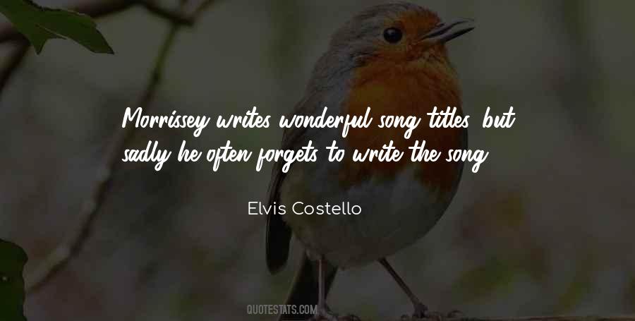 Wonderful Song Quotes #940696
