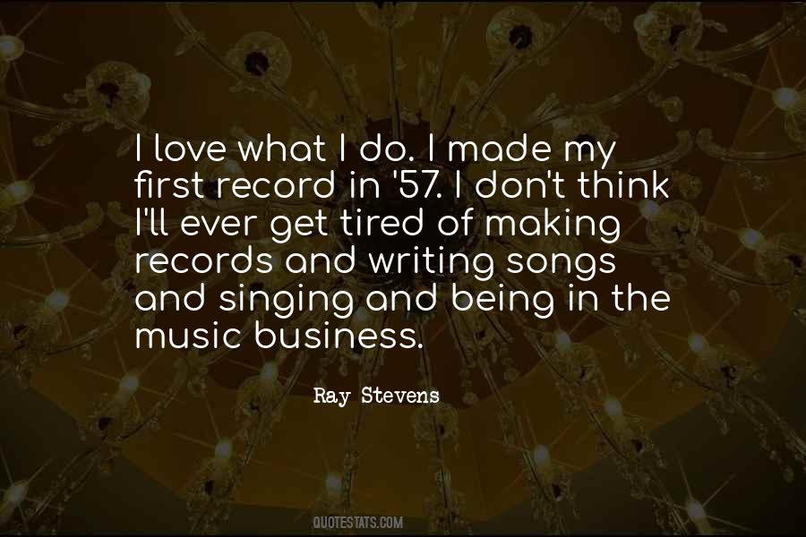 I Love Songs Quotes #259101
