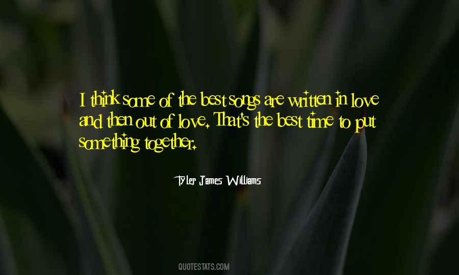 I Love Songs Quotes #294316