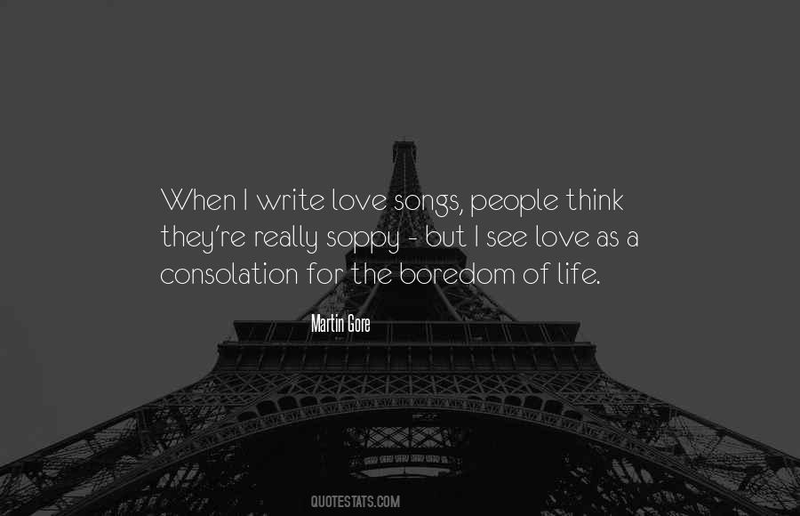 I Love Songs Quotes #378937