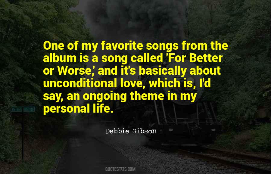 I Love Songs Quotes #39692