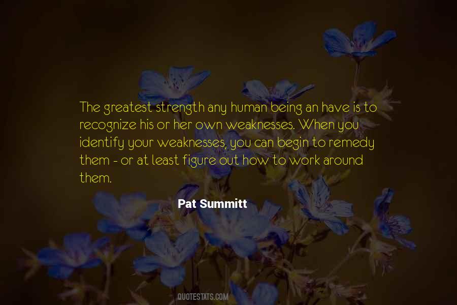 Weakness Is Strength Quotes #273170