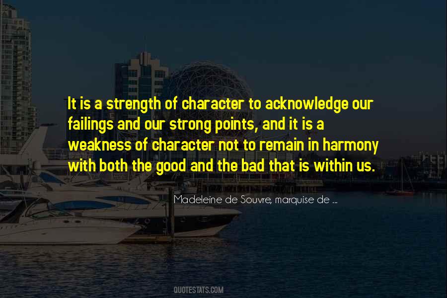 Weakness Is Strength Quotes #81598