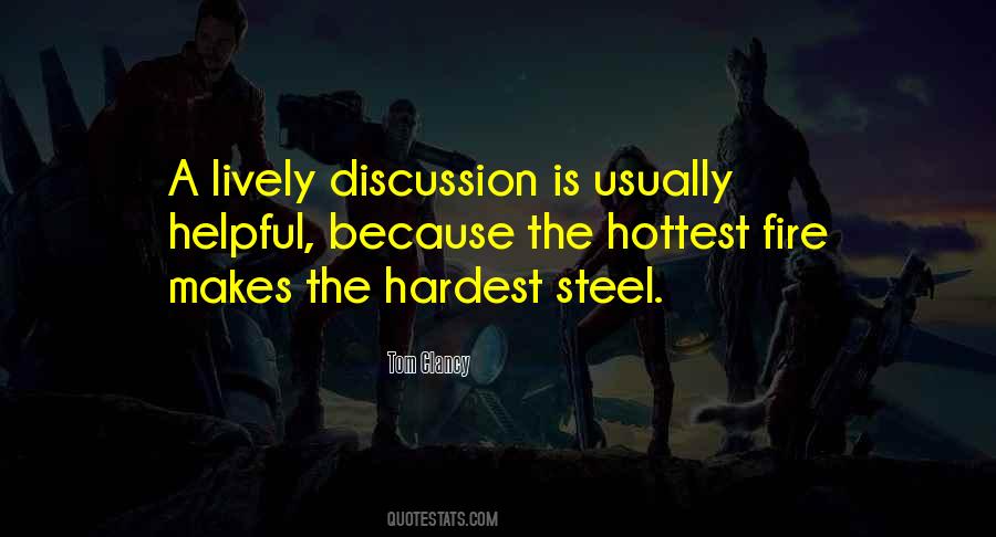 Fire Steel Quotes #767947