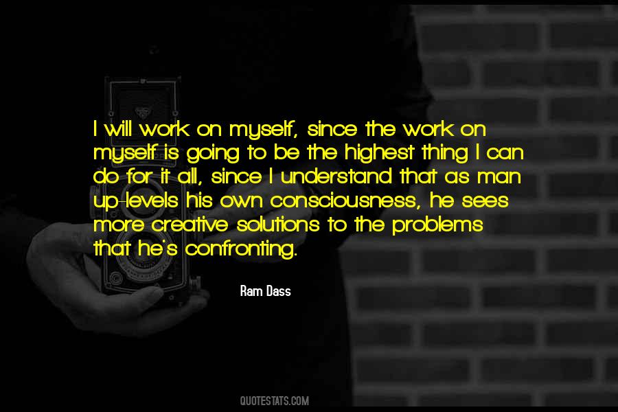 Work On Myself Quotes #464653