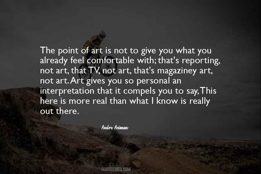 Tv Interview Quotes #241458
