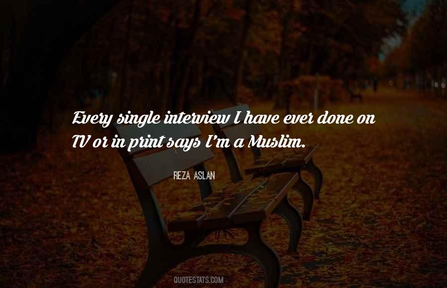 Tv Interview Quotes #854134