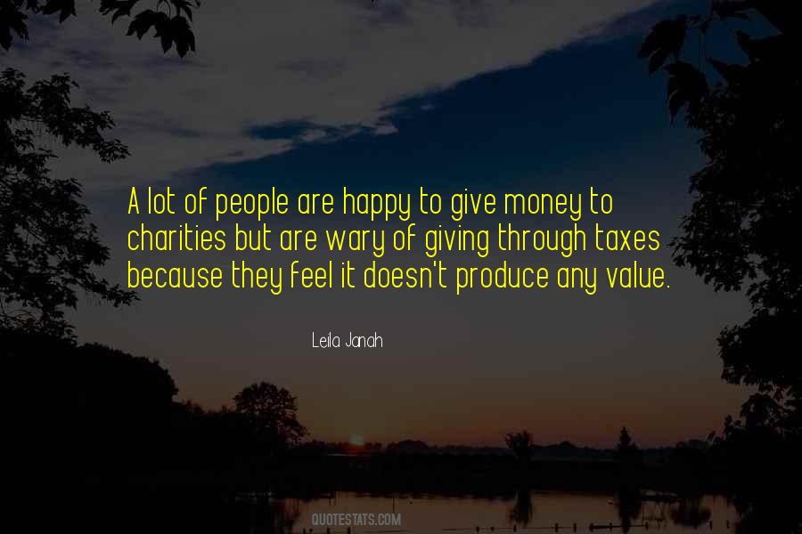 Give Money Quotes #1008197