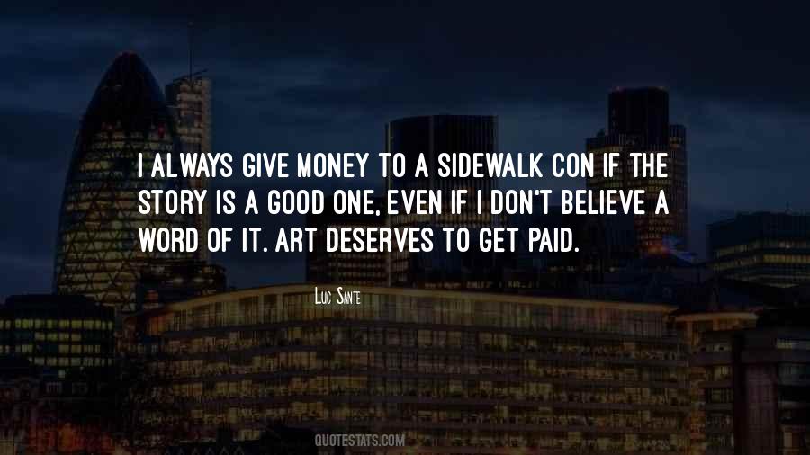 Give Money Quotes #133220