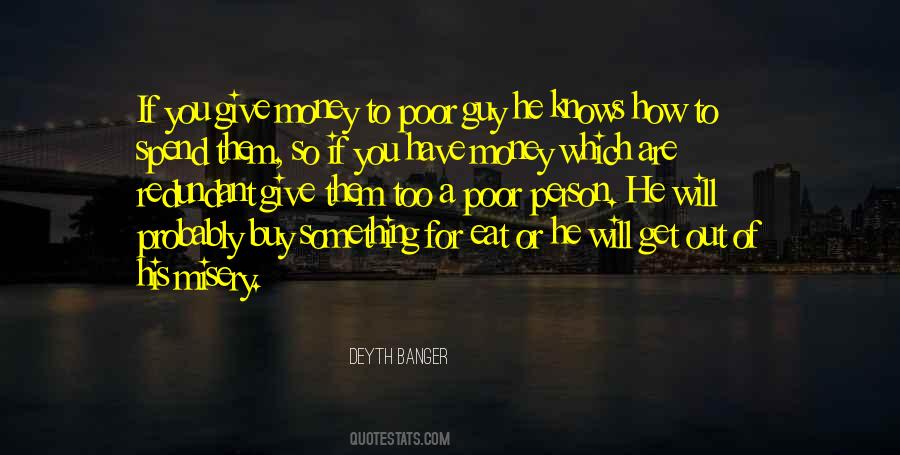 Give Money Quotes #2055